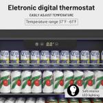 24 Inch Beverage Refrigerator for Home or Bar