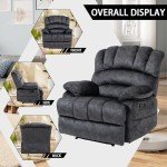Cozy Velvet Recliner Chair for Your Man Cave