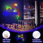 Parrot Neon Sign - Perfect Man Cave Decor
