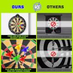 Magnetic Dart Board Set for Kids Ages 3-12