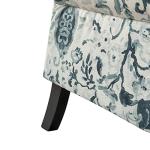 Mid Century Wingback Recliner with Adjustable Footrest