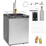 Single Tap Beer Kegerator with CO2 Tank