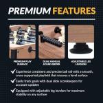 Hathaway Daulton 55" Foosball Table - Urban Oak