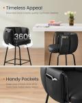360° Swivel Bar Stools Set of 2