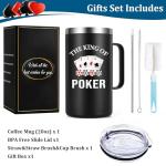 King of Poker Insulated Coffee Mug for Gamers