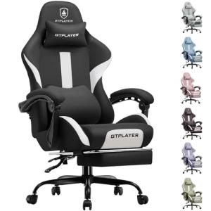 GTRACING Ergonomic Gaming Chair with Foot Rest