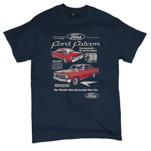 Ford Falcon Retro Graphic Tee for Big Guys