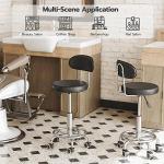 Adjustable Rolling Stool for Home or Salon
