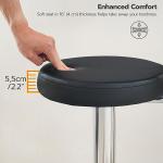 Adjustable Rolling Stool for Home or Salon