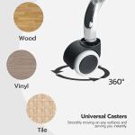 Adjustable Rolling Stool for Home or Salon