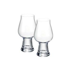 Set of 2 Luigi Bormioli Stout Beer Glasses