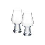 Set of 2 Luigi Bormioli Stout Beer Glasses