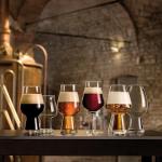 Set of 2 Luigi Bormioli Stout Beer Glasses