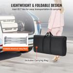 VEVOR Portable Podium Table with Storage Bag