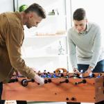 VEVOR 42-Inch Folding Foosball Table for Game Rooms