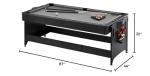 Fat Cat 3-in-1 7' Multi-Game Table