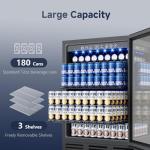 24-Inch Beverage Refrigerator for Home or Bar