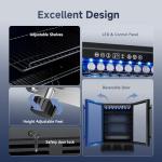 24-Inch Beverage Refrigerator for Home or Bar