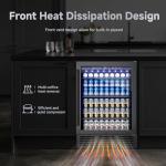 24-Inch Beverage Refrigerator for Home or Bar