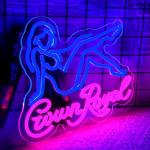 Dimmable Whisky Neon Sign for Man Cave Decor