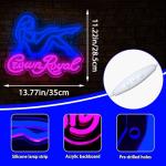 Dimmable Whisky Neon Sign for Man Cave Decor