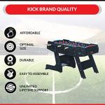 KICK Majesty 55" Black Folding Foosball Table