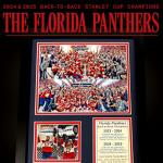 Panthers Back-to-Back Champions Framed Wall Art