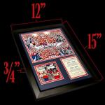 Panthers Back-to-Back Champions Framed Wall Art