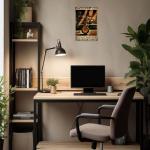 Guitar Wall Art Vintage Metal Sign for Man Cave