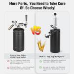 Mini Keg Tap System for Parties and Craft Beer
