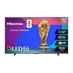 Hisense 75" E6 4K Smart Fire TV