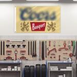 Funny Beer Flag for Man Cave or Dorm Room