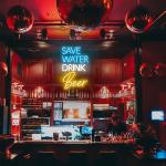 Kavaas Neon Beer Sign for Man Cave Decor