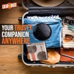 Gun Metal Cigar Ashtray with Cover - Wind Resistant