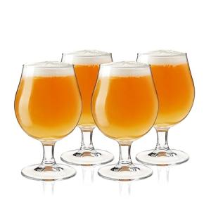 True Classic Tulip Beer Glasses Set of 4