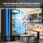 BODEGACOOLER 255L Beverage Refrigerator for Man Cave