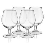 True Classic Tulip Beer Glasses Set of 4