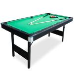 6-Foot Foldable Pool Table with Accessories