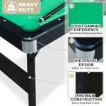 6-Foot Foldable Pool Table with Accessories