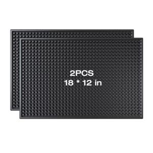 PEAKCLOUDS Bar Mat Set for Home Bars