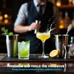 PEAKCLOUDS Bar Mat Set for Home Bars