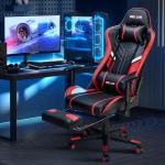 Douxlife Ergonomic Gaming Recliner with Footrest