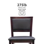 Keira 24-Inch Folding Counter Stool for Man Cave