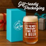 On The Rox Most Wonderful Beer Glass - 16oz