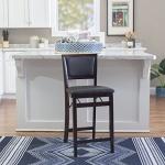 Keira 24-Inch Folding Counter Stool for Man Cave