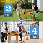 SereneLife 48" Adjustable Foosball Table for Man Cave