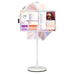 Smart Portable TV on Wheels with Touch Screen