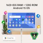 Smart Portable TV on Wheels with Touch Screen