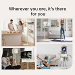 Smart Portable TV on Wheels with Touch Screen