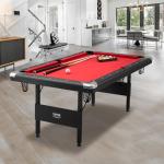 VEVOR 6.3 ft Portable Pool Table Set